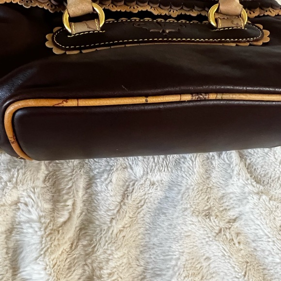 Alviero Martini Dark Brown Top Handle Bag - Picture 6 of 7